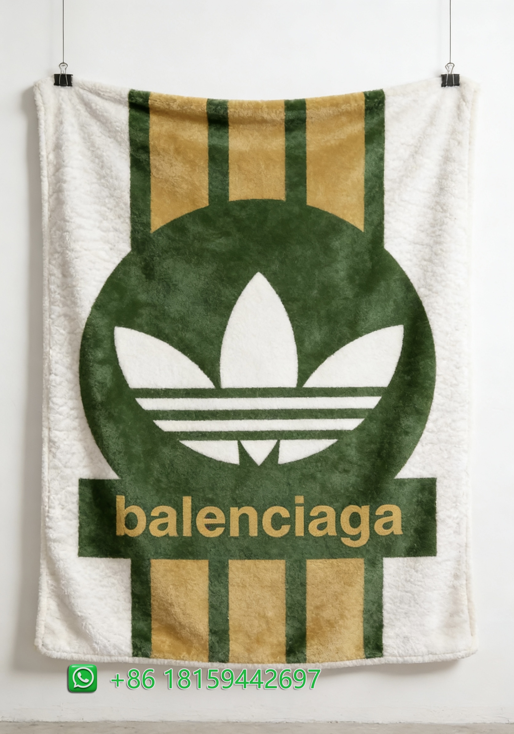 Balenciaga Throw Blankets